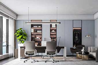 恩施轻奢风格-书房