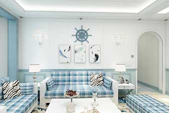 恩施地中海风格-客厅