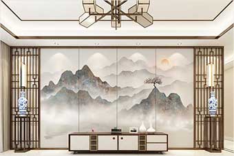 恩施森佰汇航空纤维（山水画系列）